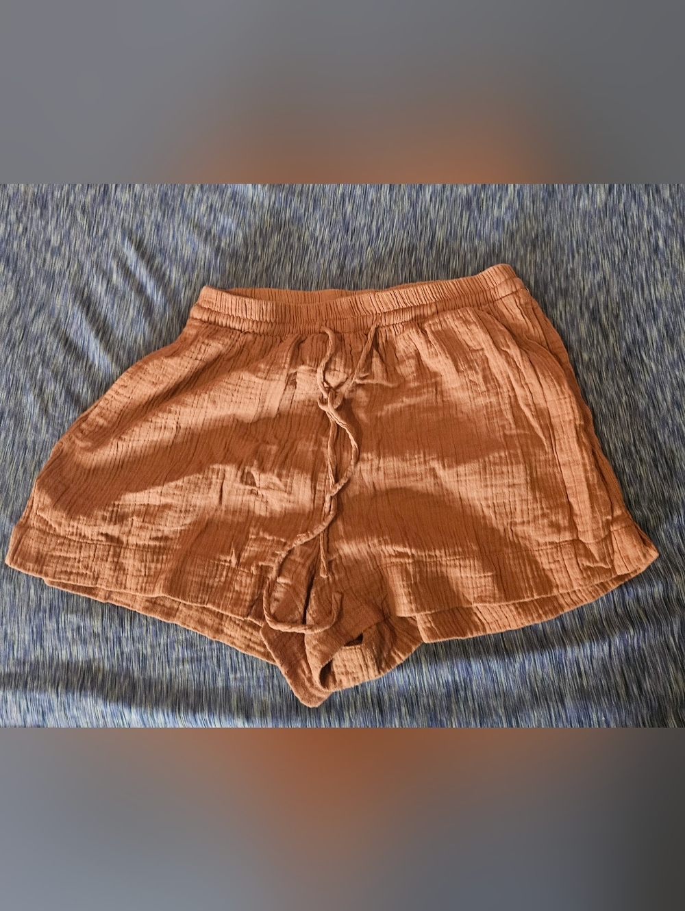 Womens brick color shorts Size Medium
